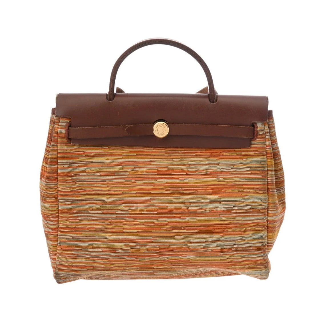 HERMES HERBAG PM VIBRATO/VASH HUNTER MULTICOLOR 2WAY BAG (1 of 8)