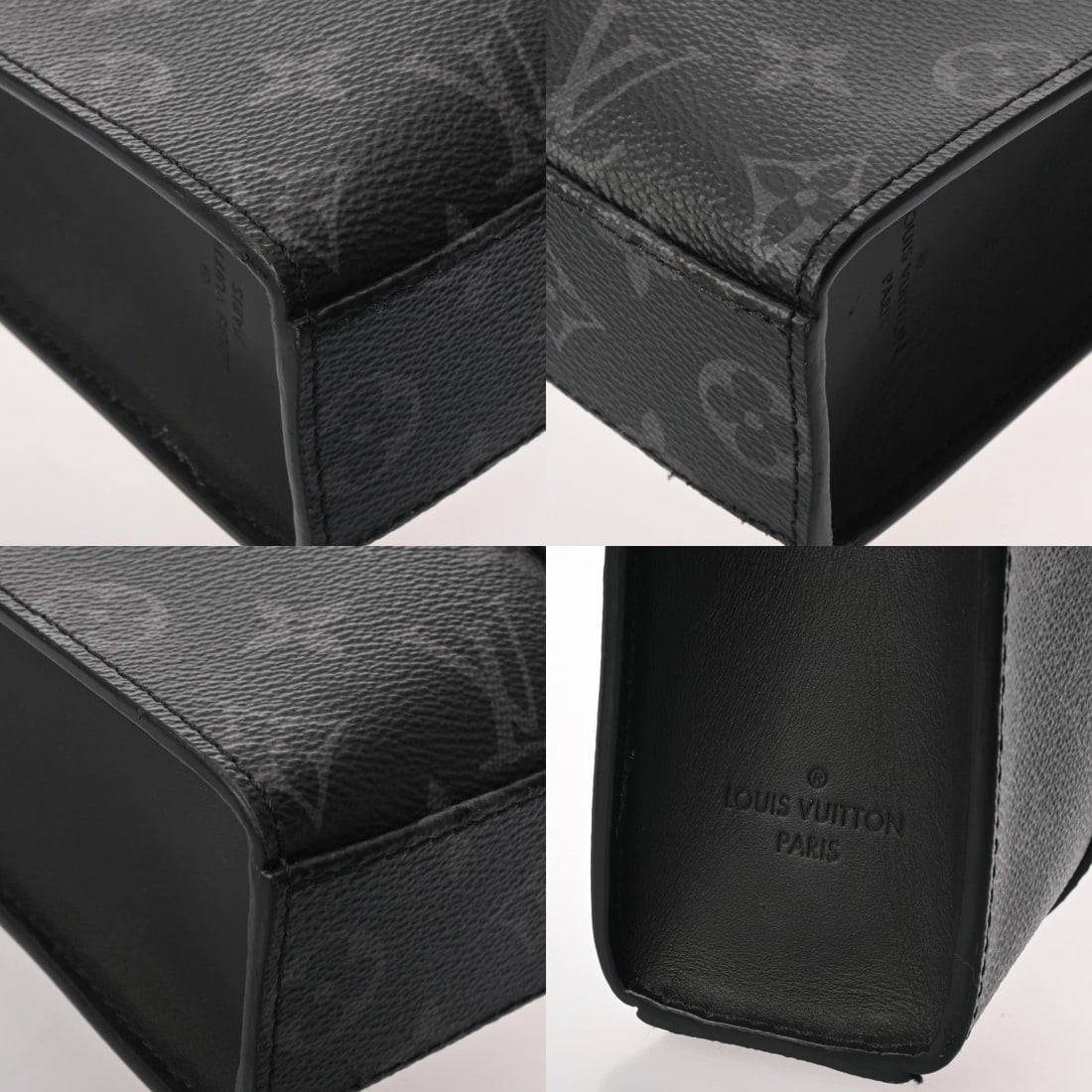 LOUIS VUITTON SAC PLAT CROSS MONOGRAM ECLIPSE MONOGRAM - 7