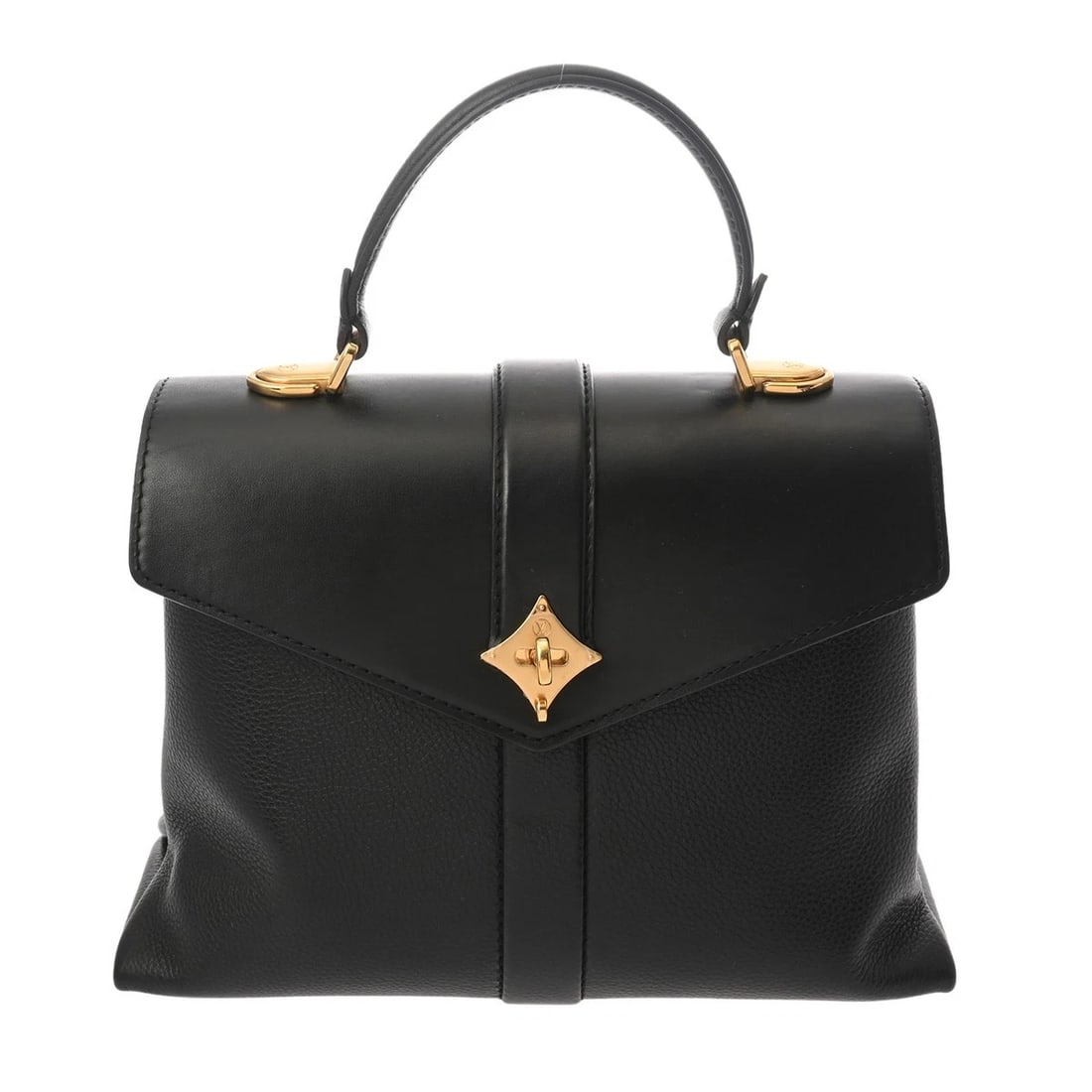 LOUIS VUITTON ROSE DES VENTS PM CALF LEATHER BLACK HANDBAG (1 of 8)