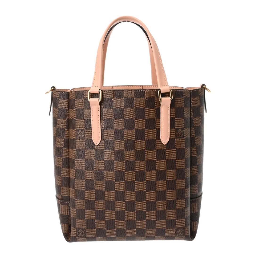 LOUIS VUITTON BELMONT NVBB 2WAY DAMIER: LOUIS VUITTON Belmont NVBB 2WAY Damier Brand: LOUIS VUITTON Type: Handbag Material: Damier canvas Color: Venus Size: H:about 10.4inch W:about 8.7inch D:about 4.5inch Shoulder:about 42.1inch maximu