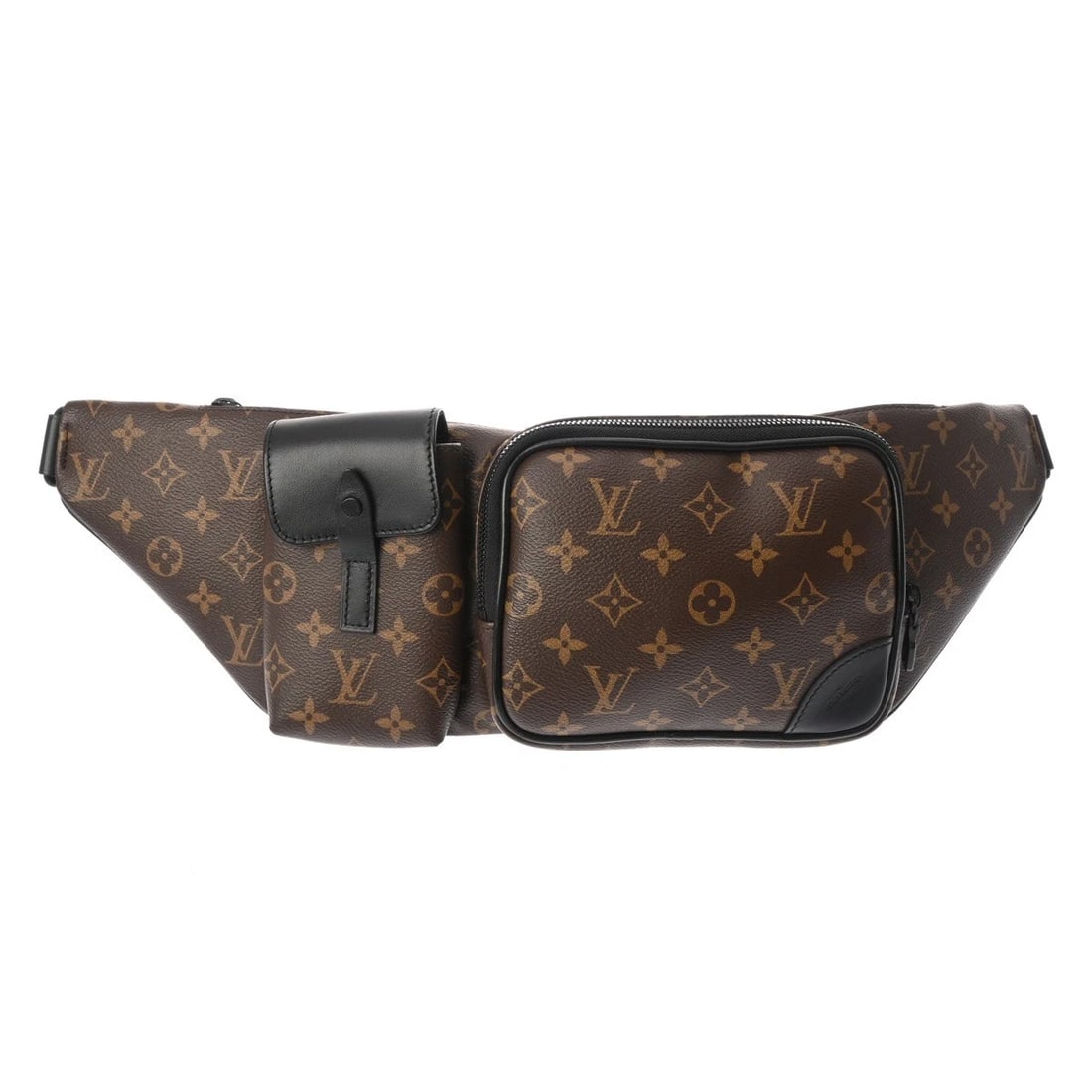 LOUIS VUITTON CHRISTOPHER BUM BAG: LOUIS VUITTON Christopher Bum Bag Brand: LOUIS VUITTON Type: body bag Material: Monogram macacer Color: Brown Size: H:about 6.7inch W:about 20.1inch maximum D:about 2.0inch Shoulder:about 38.6inch