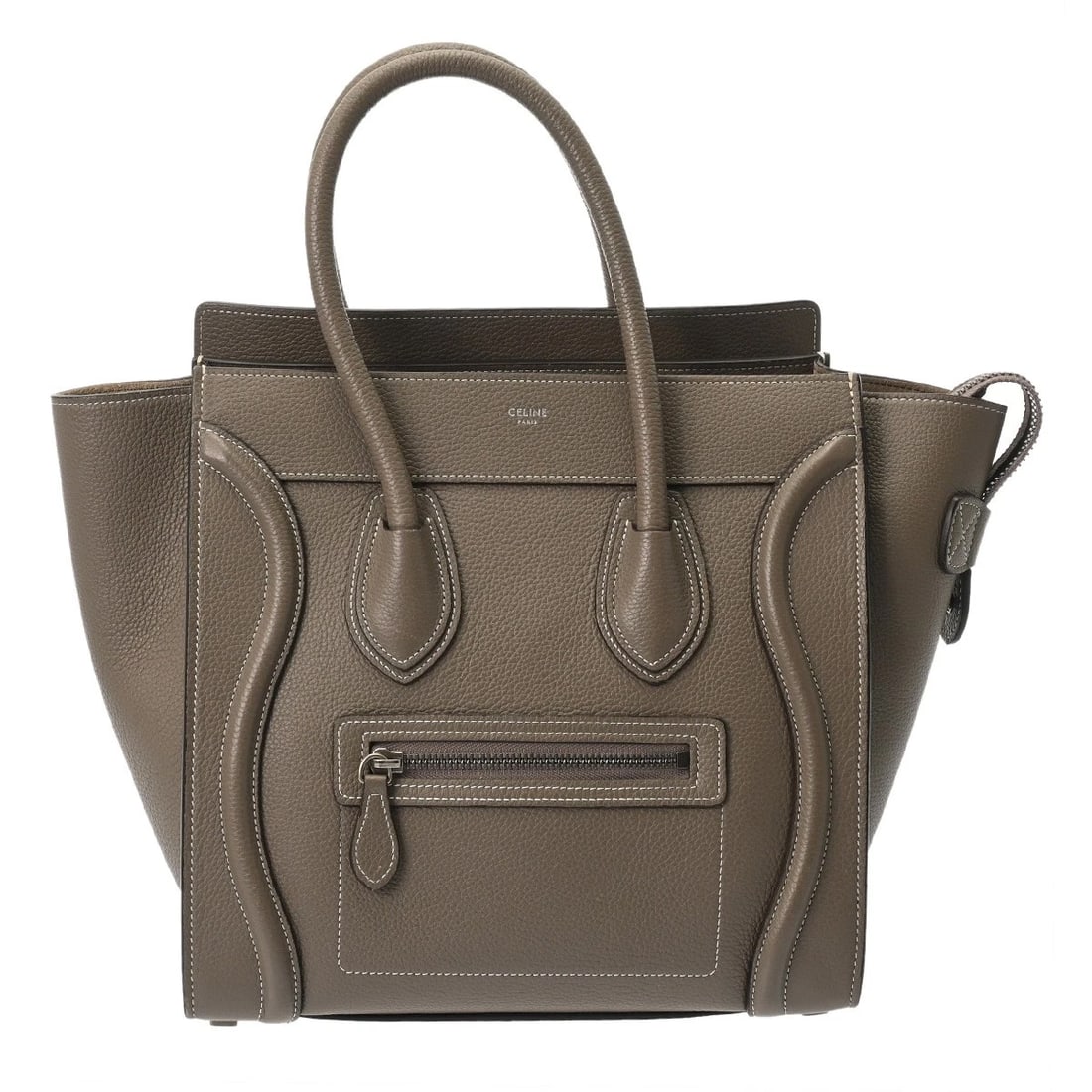 CELINE LUGGAGE MICRO DRUMMED CALF SURI HANDBAG (1 of 8)