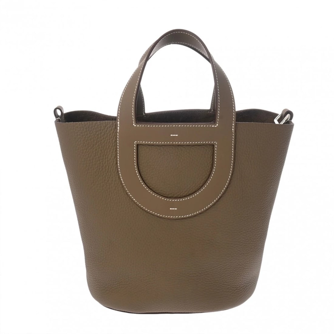 HERMES IN THE LOOP 18 TAURILLON GOLD HANDBAG (1 of 8)