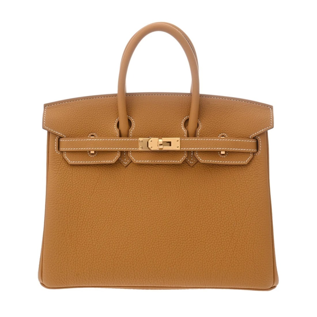 HERMES BIRKIN 25 TOGO NATURAL SABLE HANDBAG (1 of 8)