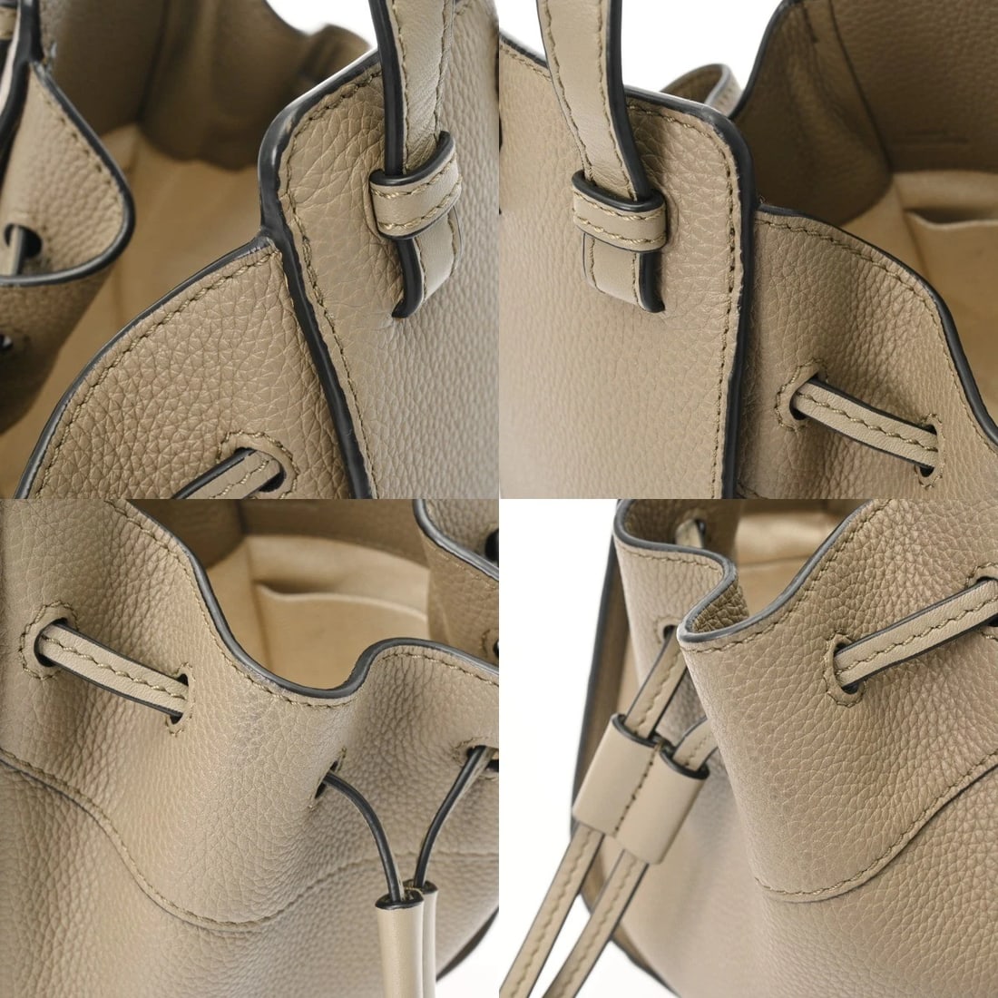 LOEWE MINI HAMMOCK DRAWSTRING BAG - 8