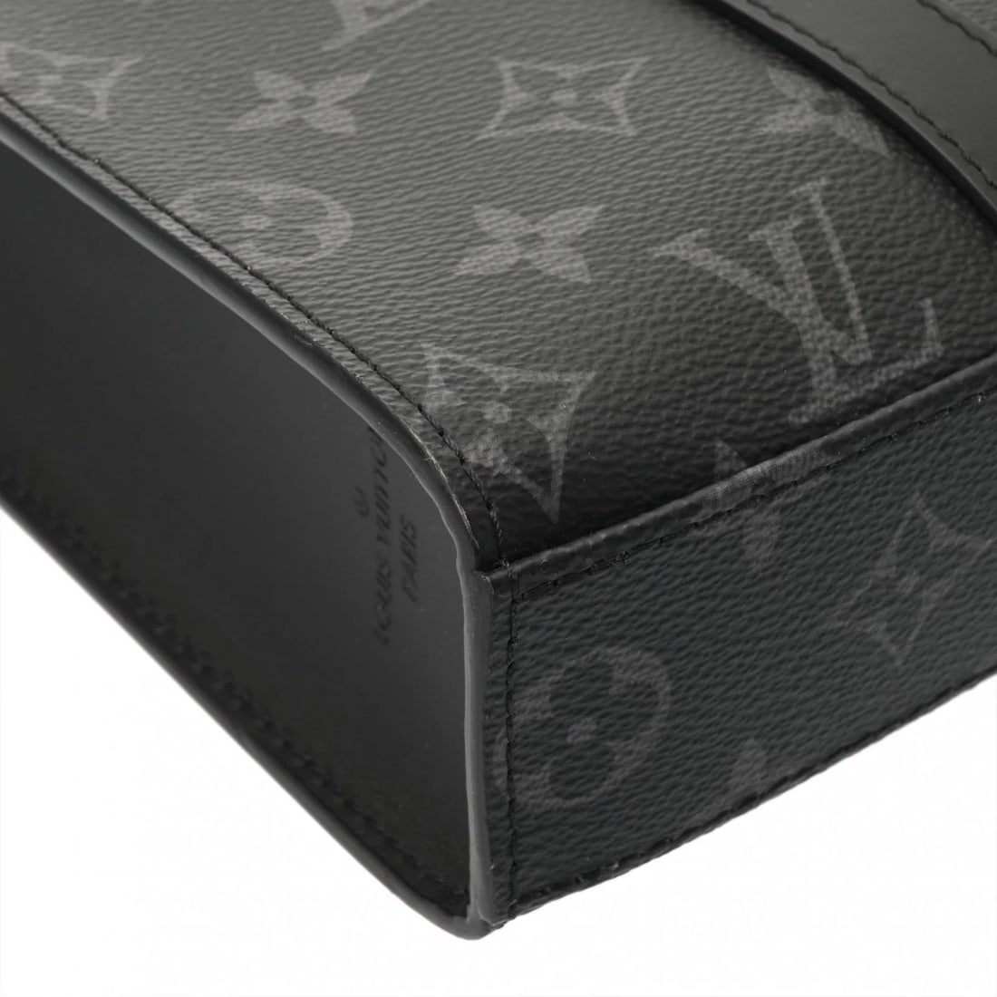LOUIS VUITTON SAC PLAT CROSS MONOGRAM ECLIPSE - 6