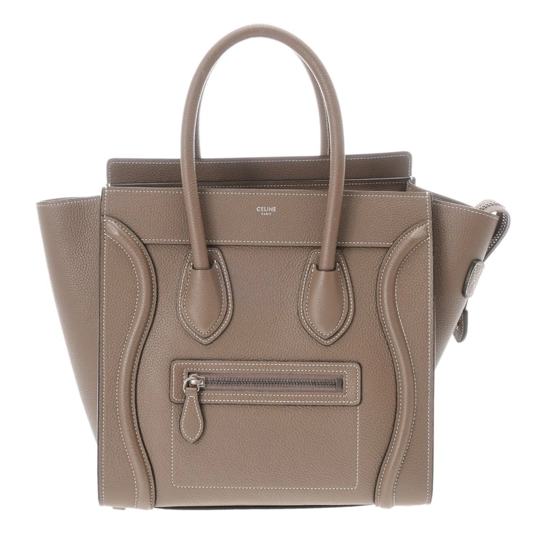 CELINE LUGGAGE MICRO DRUMMED CALF SURI HANDBAG (1 of 8)