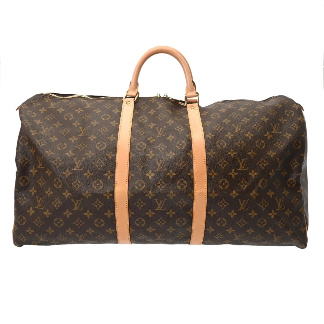 LOUIS VUITTON KIEPOL 60 CANVAS BROWN UNISEX BOSTON BAG: LOUIS VUITTON Kiepol 60 canvas Brown unisex Boston bag Brand: LOUIS VUITTON Type: Boston bag Material: Monogram canvas Color: Brown Size: H:about 13.0inch W:about 23.4inch D:about 10.0inch Access