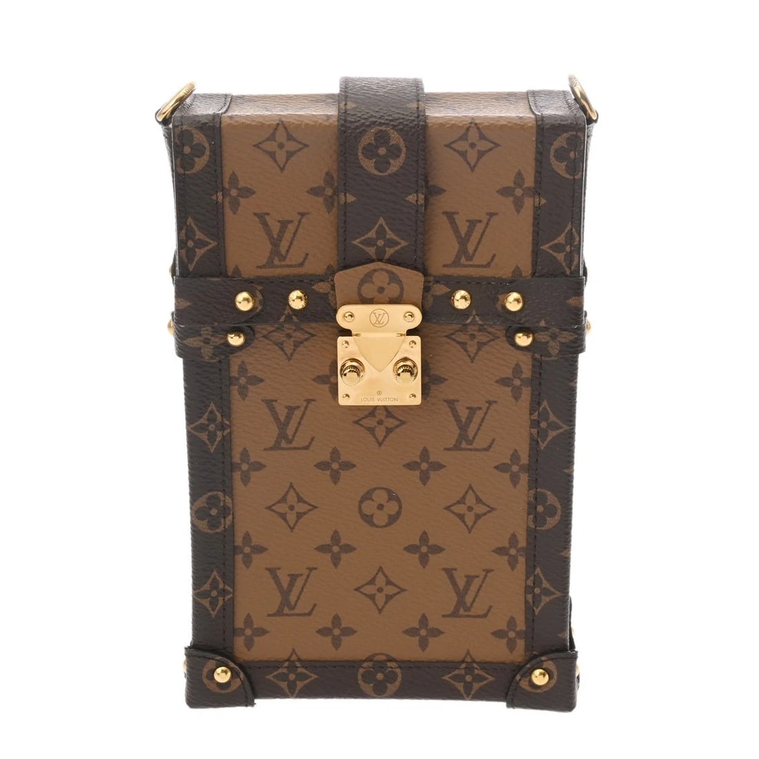 LOUIS VUITTON POCHETTE TRUNK VERTICAL MONOGRAM (1 of 9)