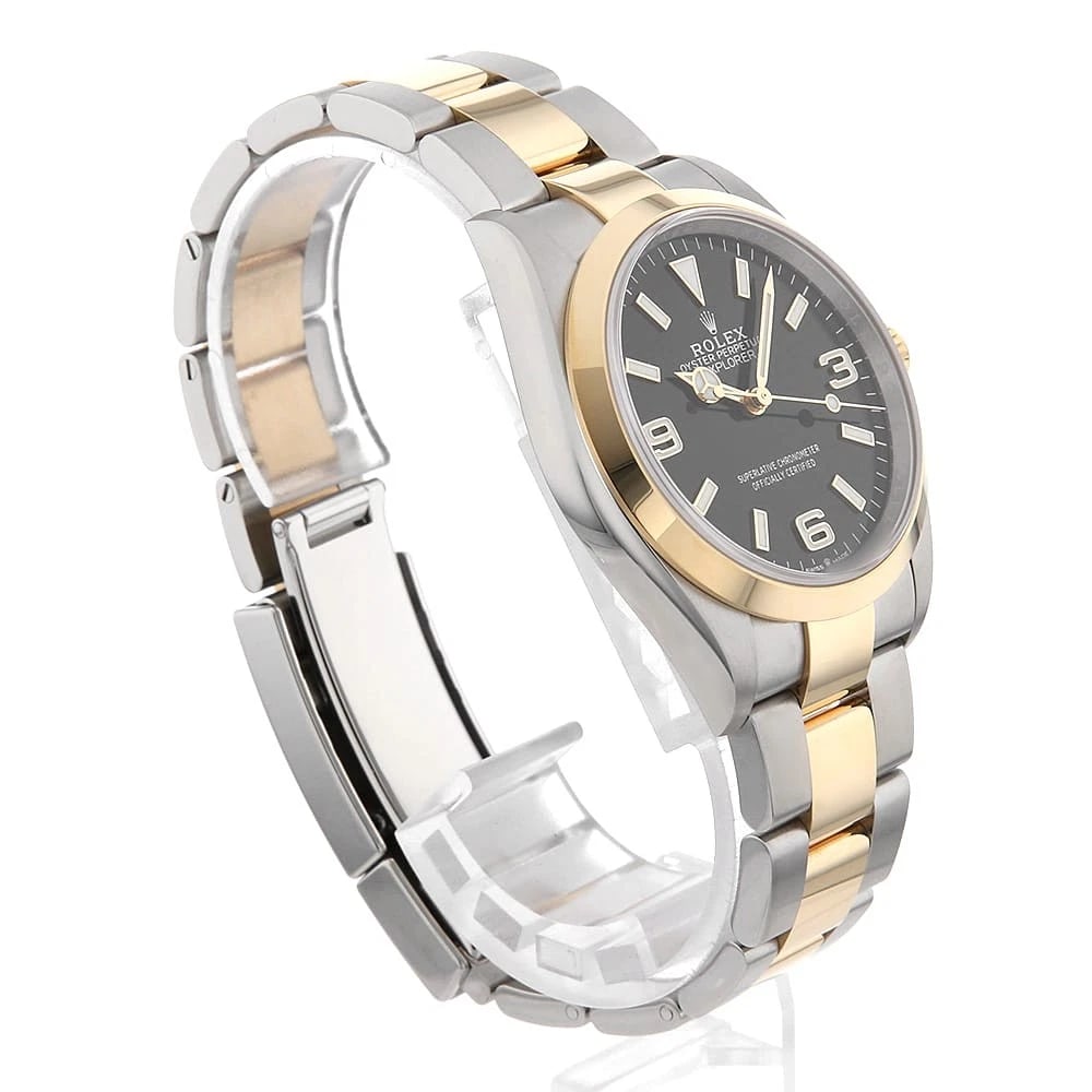 ROLEX EXPLORER BLACK WATCH - 3