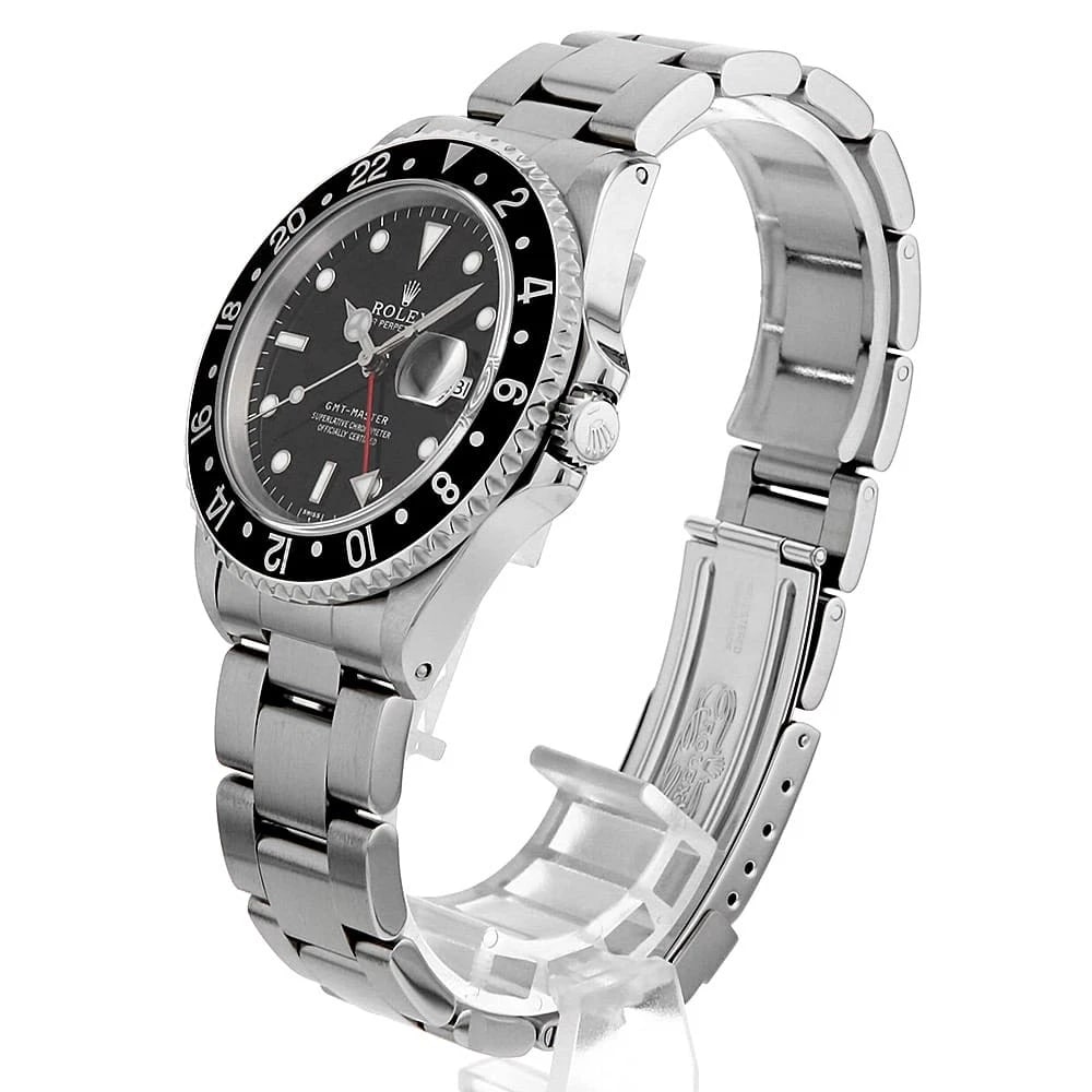 ROLEX GMT MASTER BLACK BEZEL WATCH - 2