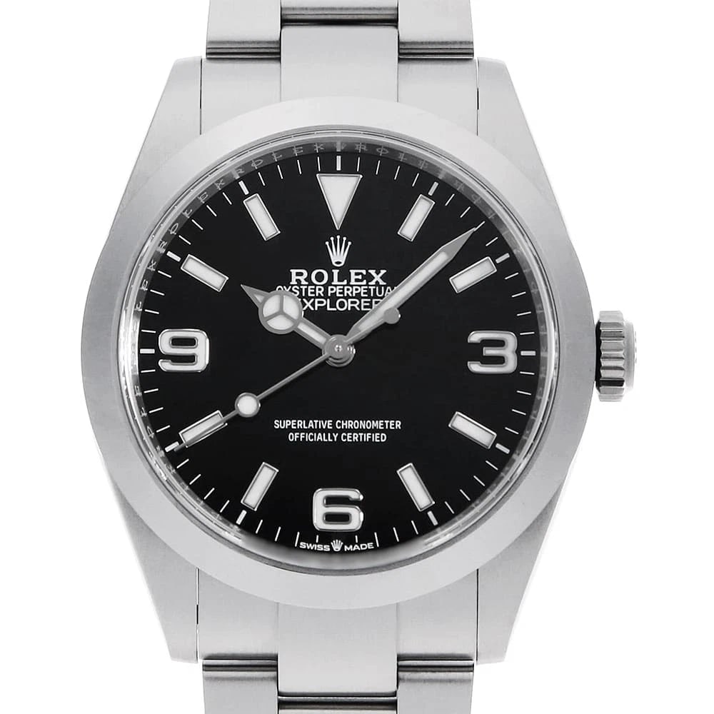 ROLEX EXPLORER BLACK WATCH (1 of 3)