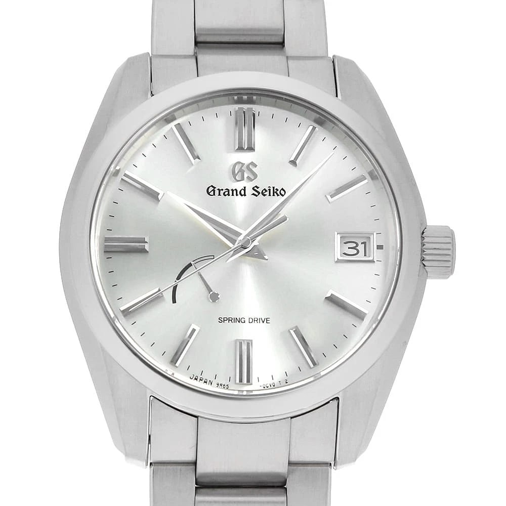 GRAND SEIKO HERITAGE SPRING SILVER WATCH: Grand Seiko Heritage Spring Silver Watch Brand: Grand Seiko Type: Wrist watch Material: Band Material Stainless Steel, Case Material Stainless Steel Color: Dial Color Silver Size: Case:W40mm