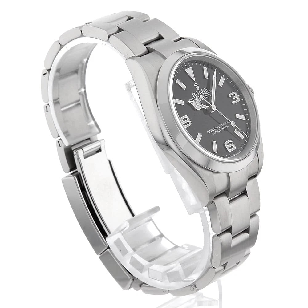 ROLEX EXPLORER BLACK WATCH - 3