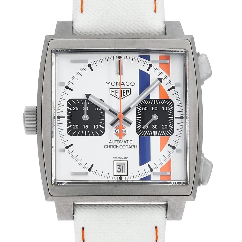 TAG HEUER CHRONOGRAPH SILVER WATCH (1 of 3)