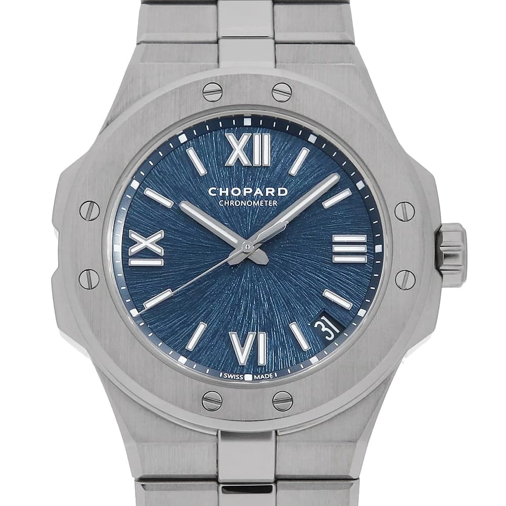 CHOPARD ALPINE STAINLESS STEEL WATCH (1 of 3)