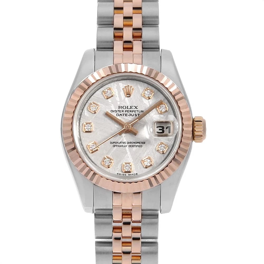 ROLEX DATEJUST DIAMOND METEOLITE WATCH (1 of 5)