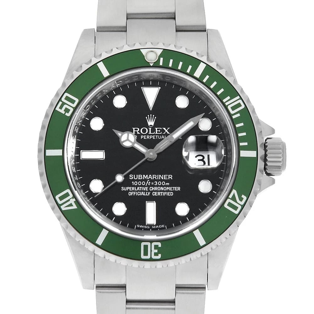 ROLEX SUBMARINER BLACK WATCH: ROLEX SUBMARINER black Watch Brand: ROLEX Type: Wrist watch Material: Band Material Stainless Steel, Case Material Stainless Steel Color: Dial Color Black Size: Case:W40mm Circumference of Wrist:1