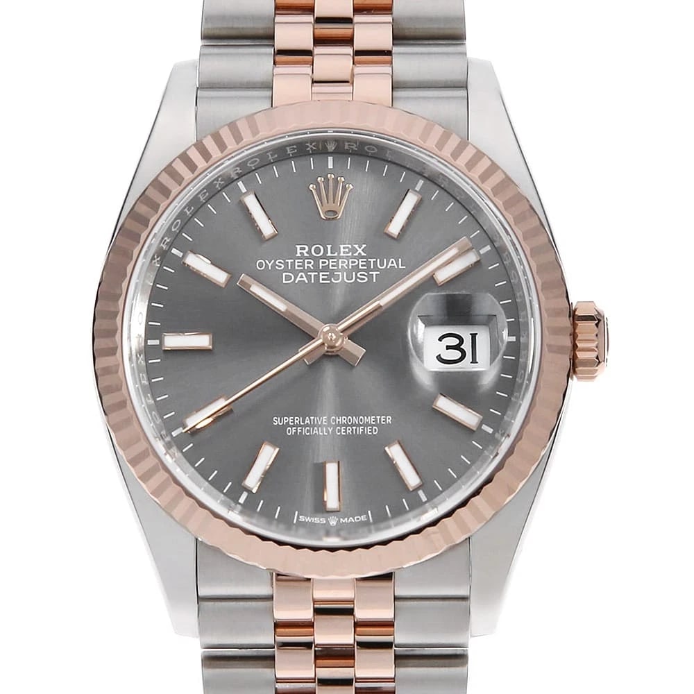 ROLEX DATEJUST SLATE WATCH (1 of 3)