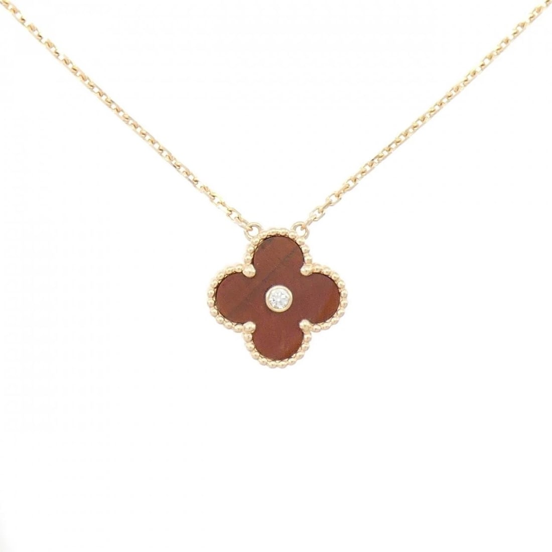 VAN CLEEF & ARPELS VINTAGE ALHAMBRA NECKLACE (1 of 4)