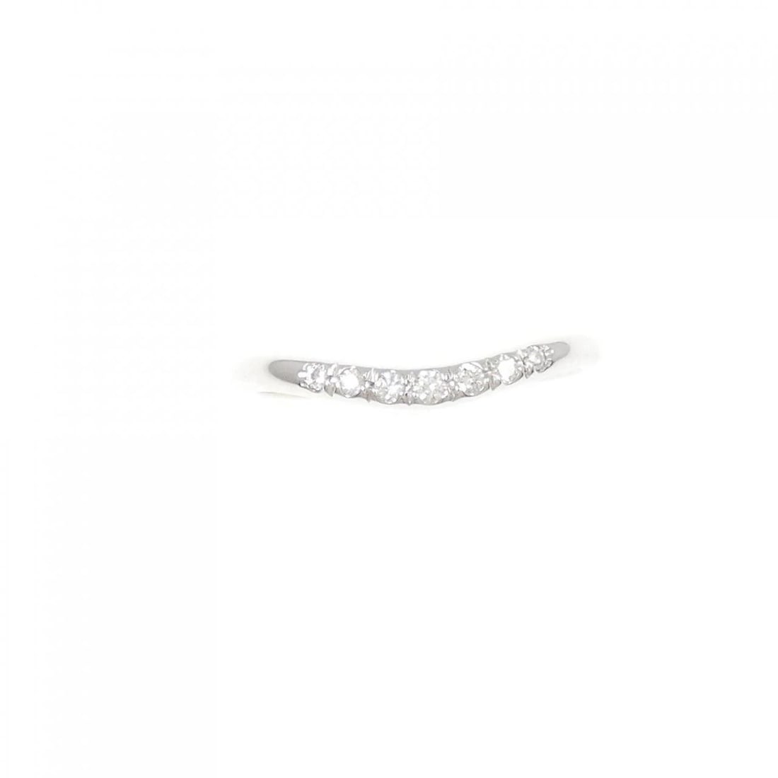K18WG DIAMOND RING - 2