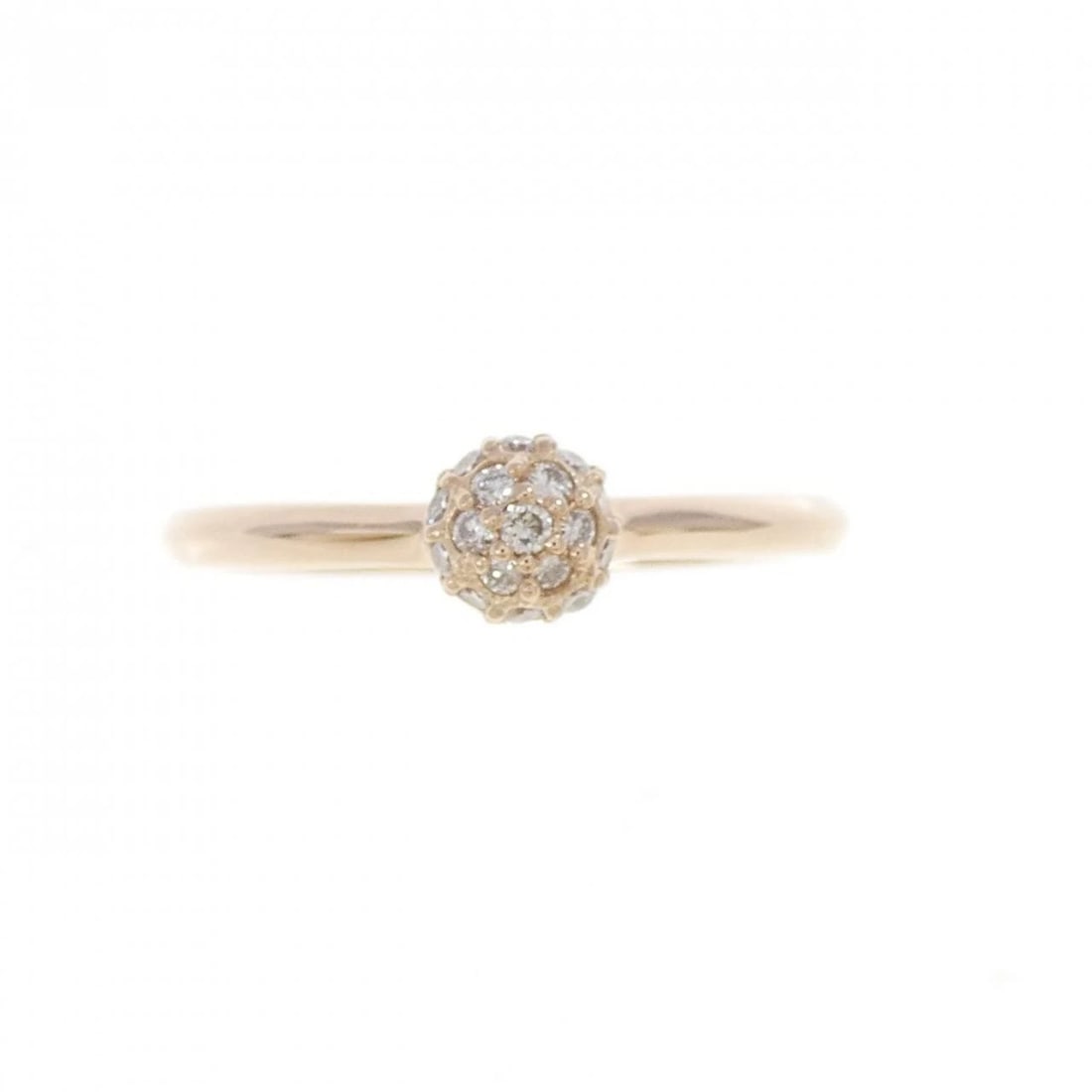K18PG DIAMOND RING - 2