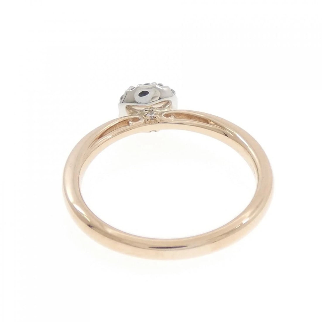 PT950/K18PG DIAMOND RING - 3