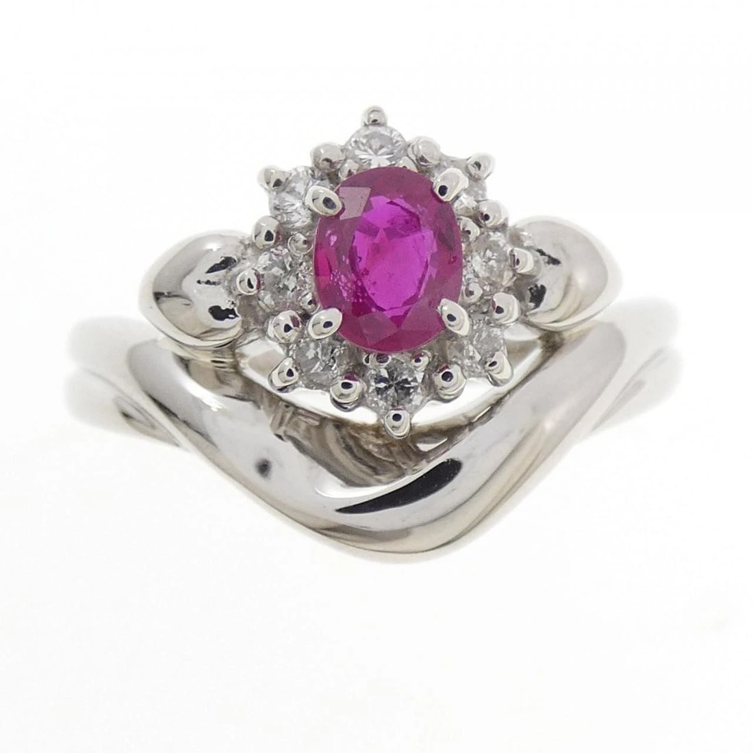 PT900 RUBY RING - 2