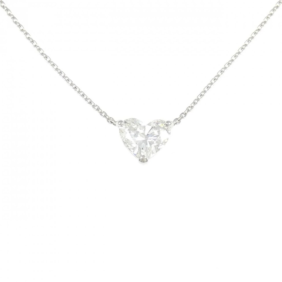 PT900/PT850 DIAMOND NECKLACE 1.635CT G SI2 HEART SHAPE (1 of 3)