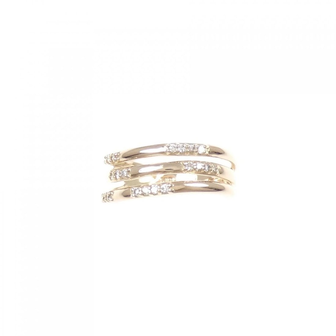 K18PG DIAMOND RING - 2