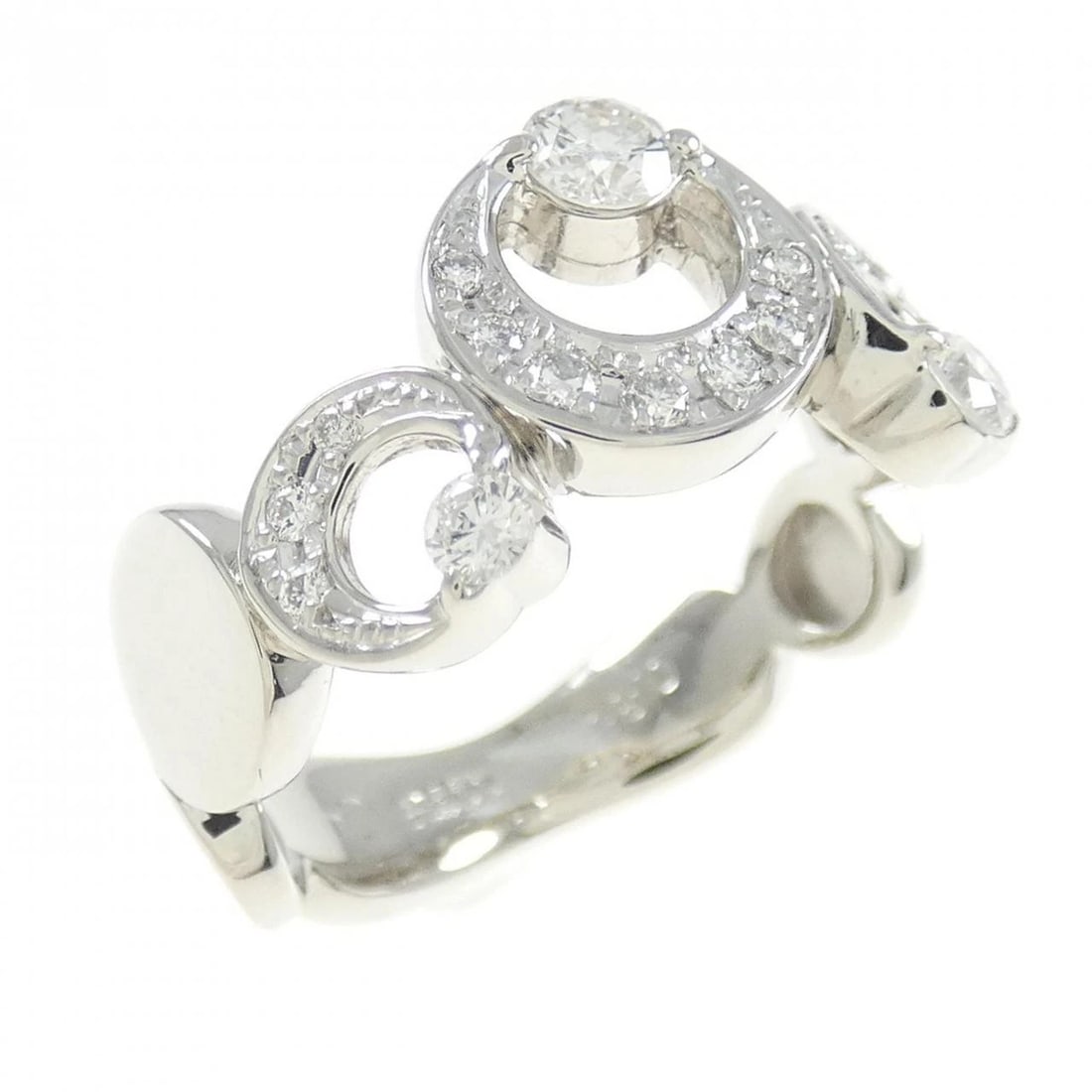 PT900 DIAMOND RING: PT900 Diamond Ring Brand: Unbranded Type: Diamond ring Material: Platinum900, Main Stone/Creation Natural Color: None Size: US5 1/2 Accessories: None Accessories Notice: When purchasing