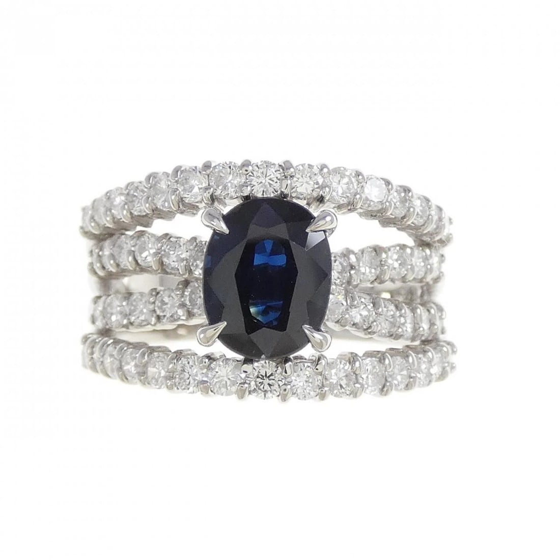 PT900 SAPPHIRE RING - 2