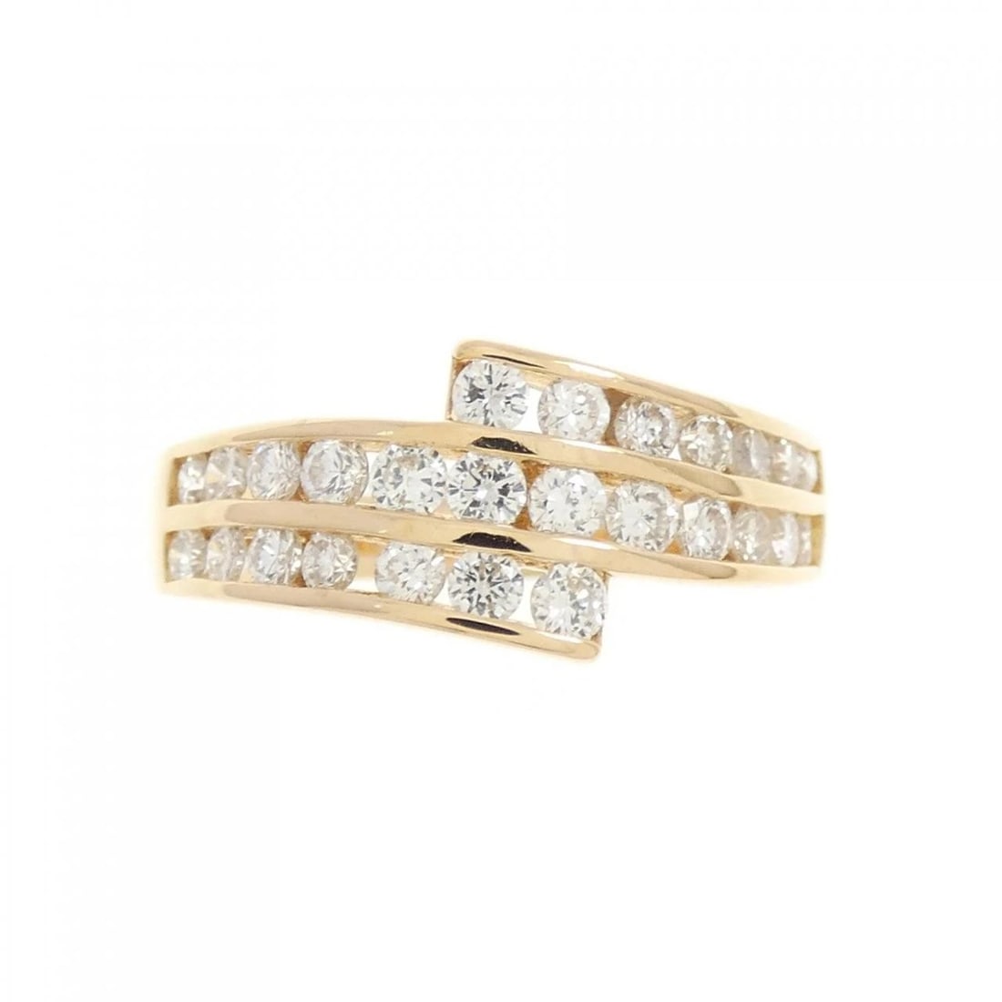 K18PG DIAMOND RING - 2