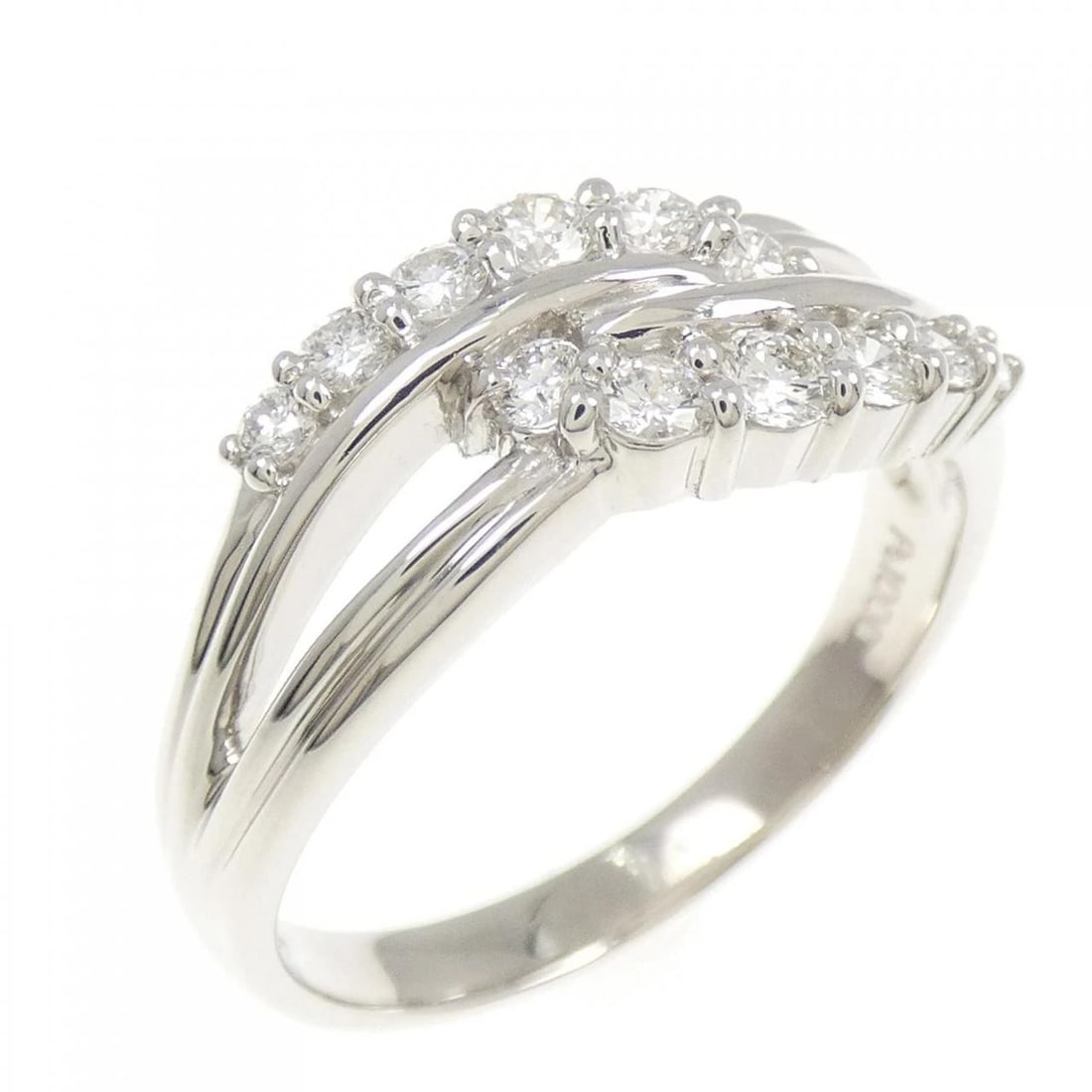 PT1000 DIAMOND RING: PT1000 Diamond Ring Brand: Unbranded Type: Diamond ring Material: Platinum1000, Main Stone/Creation Natural Color: None Size: US9.5 Accessories: None Accessories Notice: When purchasing