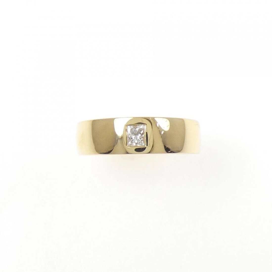 K18YG DIAMOND RING - 2