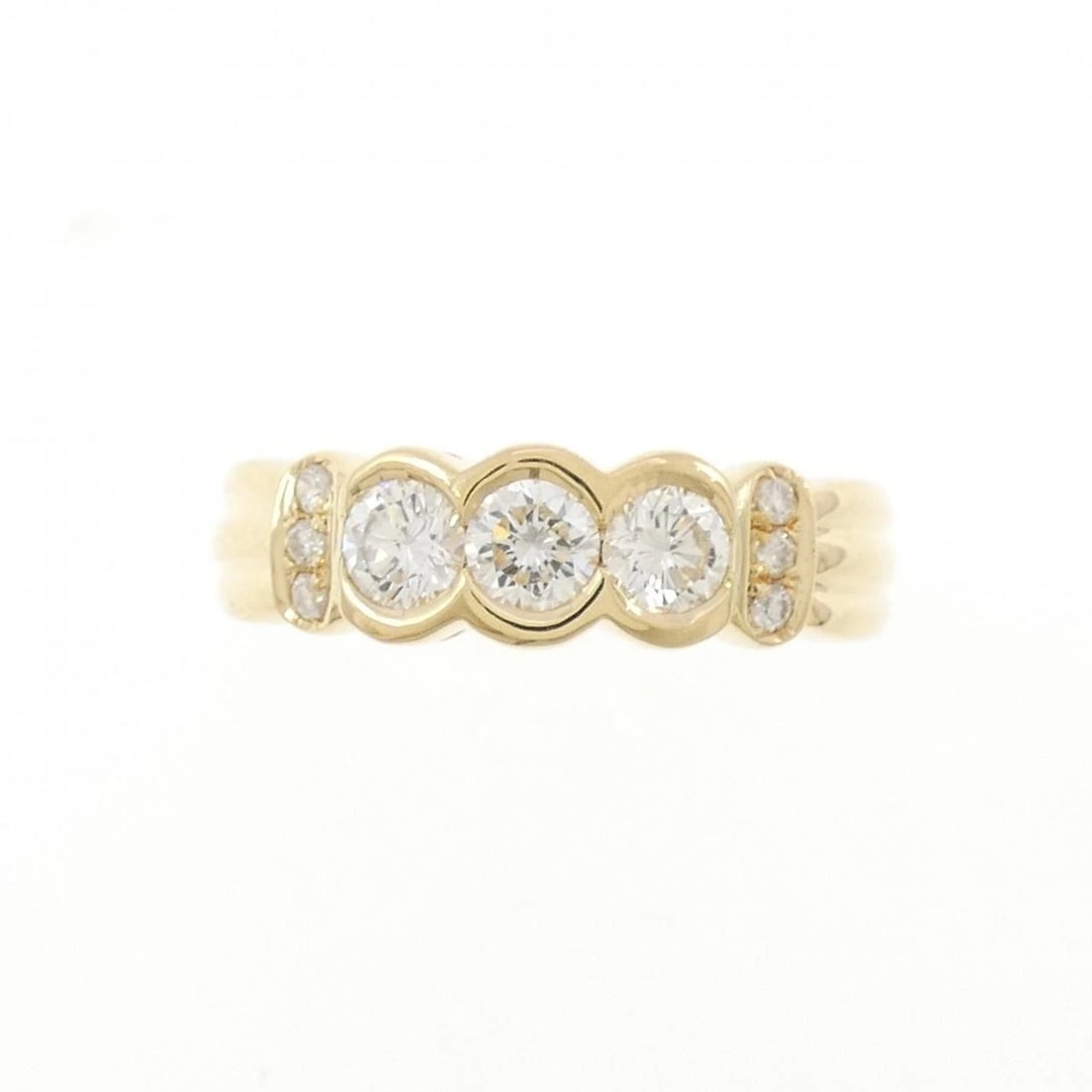 18KYG DIAMOND RING - 2