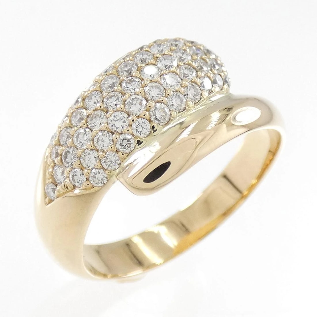 K18YG DIAMOND RING (1 of 2)