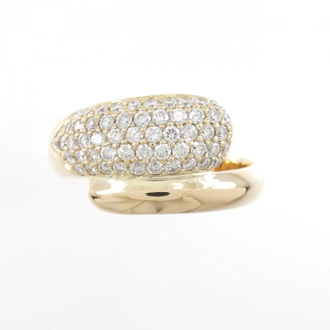 K18YG DIAMOND RING - 2