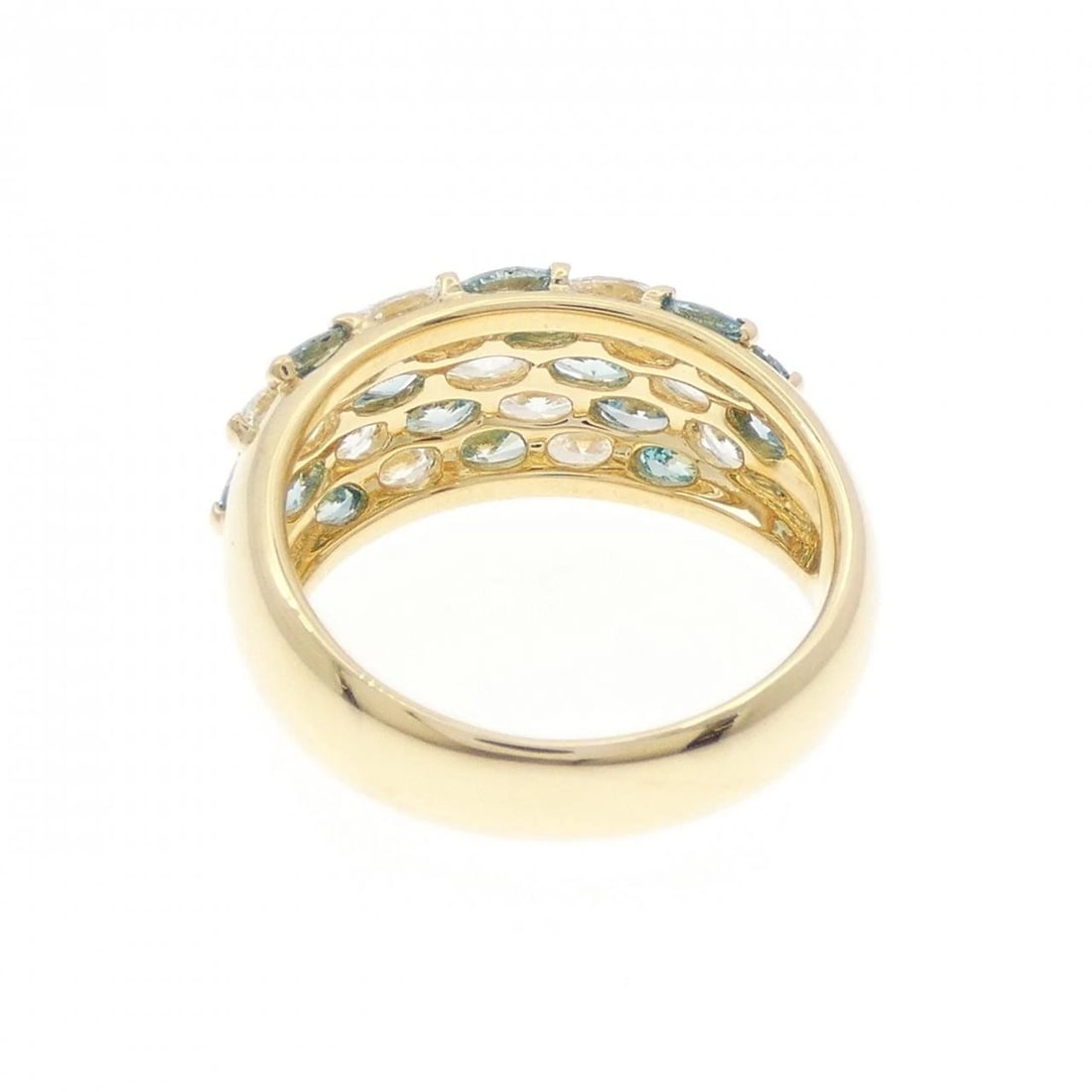 K18YG DIAMOND RING: K18YG Diamond Ring Brand: Unbranded Type: Diamond Ring Material: K18 yellow gold, Main Stone/Creation Natural Color: Yellow Gold Size: US6 1/4 Accessories: None Accessories Notice: When