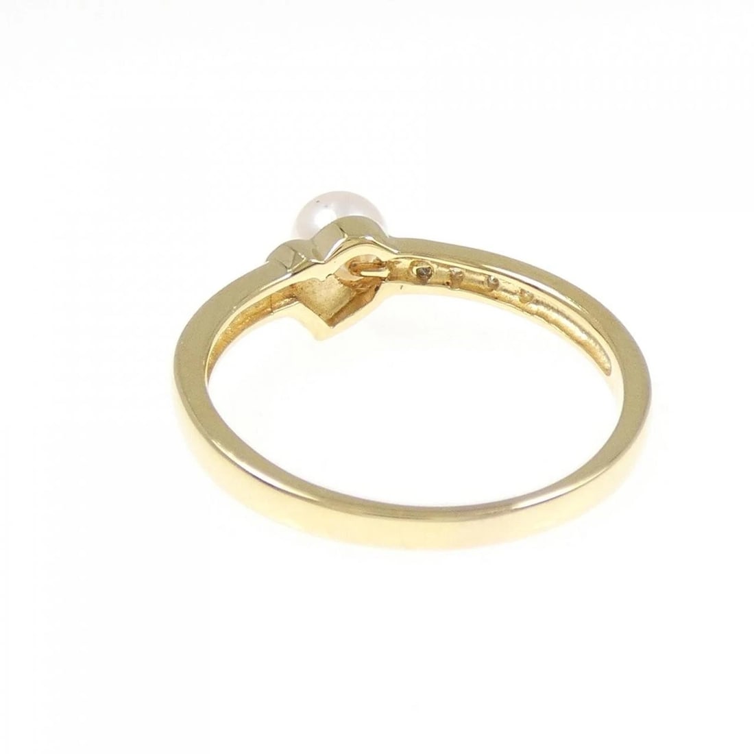 18K YELLOW GOLD AKOYA PEARL RING (1 of 2)