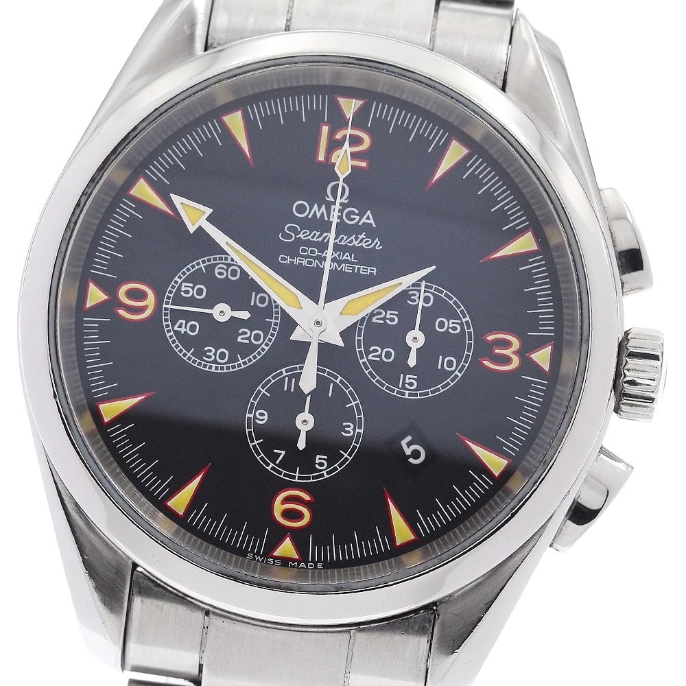 OMEGA SEAMASTER AQUA TERRA CHRONOGRAPH WATCH (1 of 3)