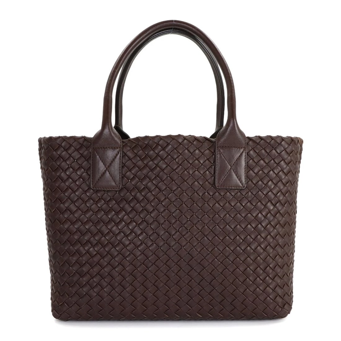 BOTTEGA VENETA INTRECCIATO CABAT PM TOTE BAG: BOTTEGA VENETA Intrecciato Cabat PM Tote Bag Brand: BOTTEGA VENETA Type: Tote Bag Material: Leather Color: Brown Size: W 11.81 inch, H 9.25 inch, D 5.91 inch Accessories: None Accessories