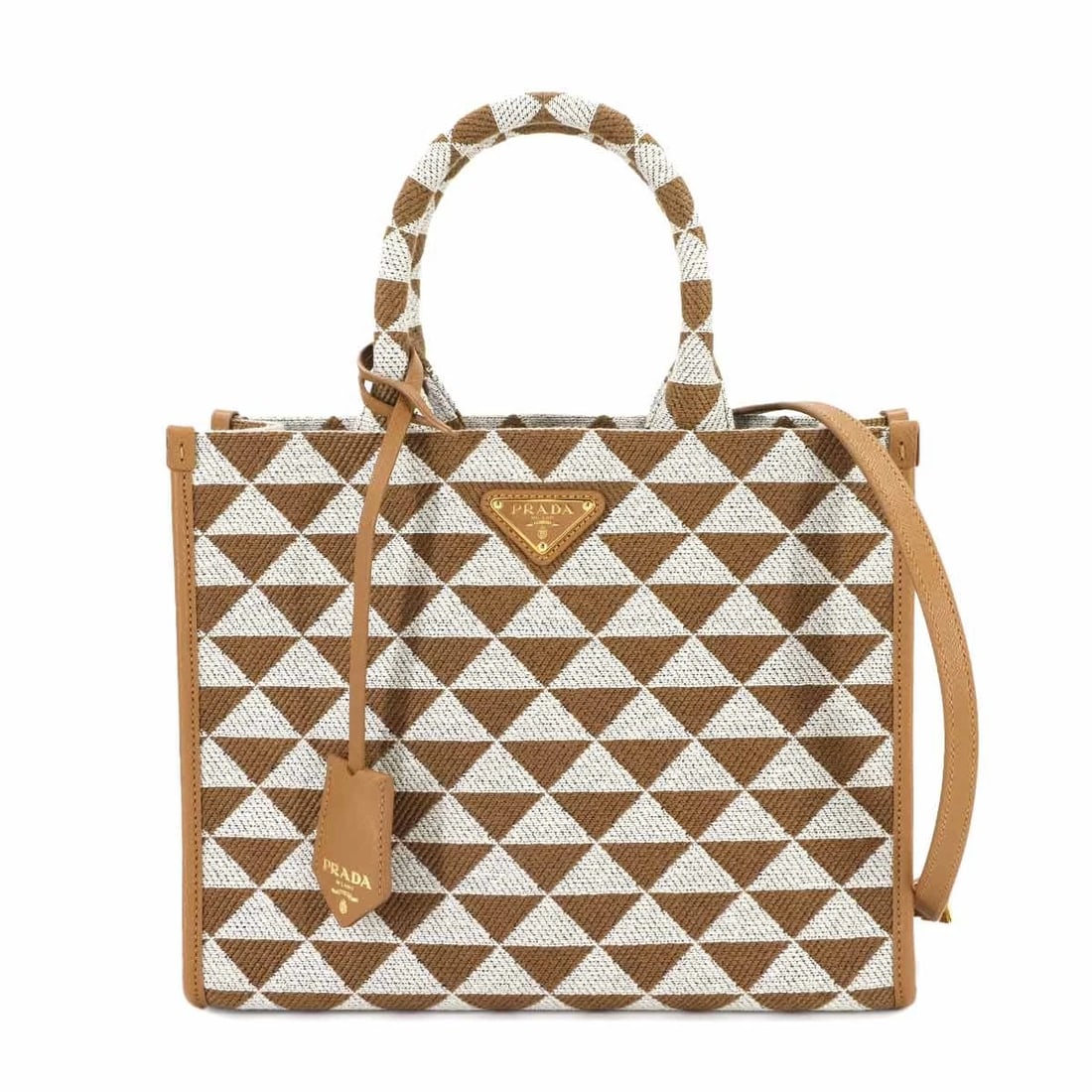 PRADA SYMBOL SMALL TOTE SHOULDER BAG (1 of 5)