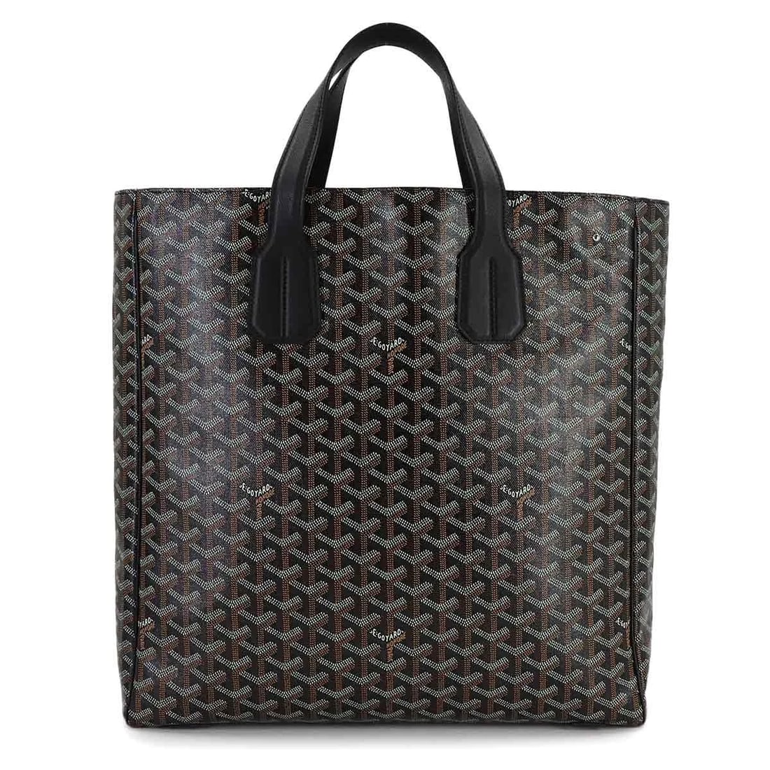 GOYARD VOLTAIRE TOTE BAG PVC LEATHER BLACK (1 of 5)