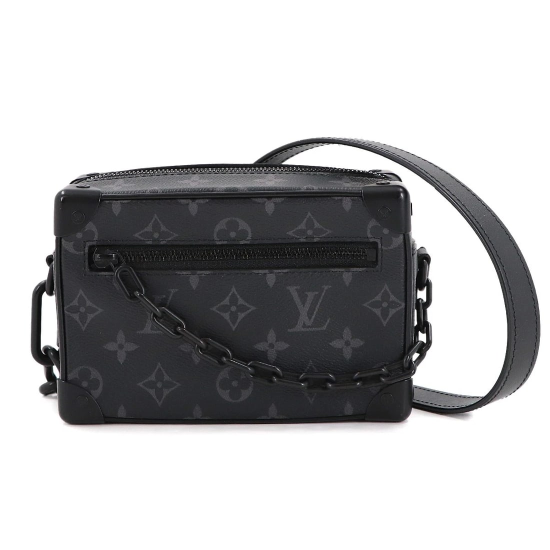 LOUIS VUITTON MONOGRAM ECLIPSE MINI SOFT TRUNK SHOULDER BAG (1 of 5)
