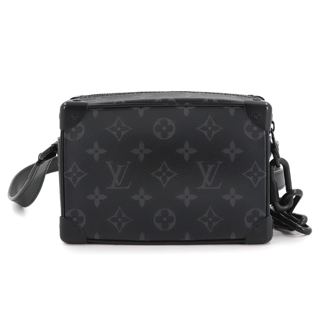 LOUIS VUITTON MONOGRAM ECLIPSE MINI SOFT TRUNK SHOULDER BAG - 2
