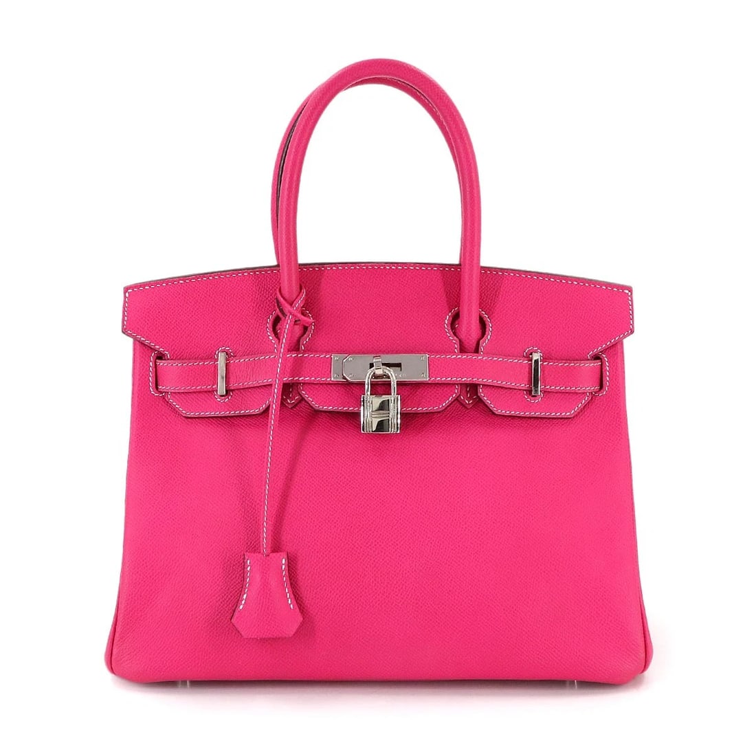 HERMES CANDY BIRKIN 30 EPSOM ROSE TYRIEN RUBY HAND BAG (1 of 7)