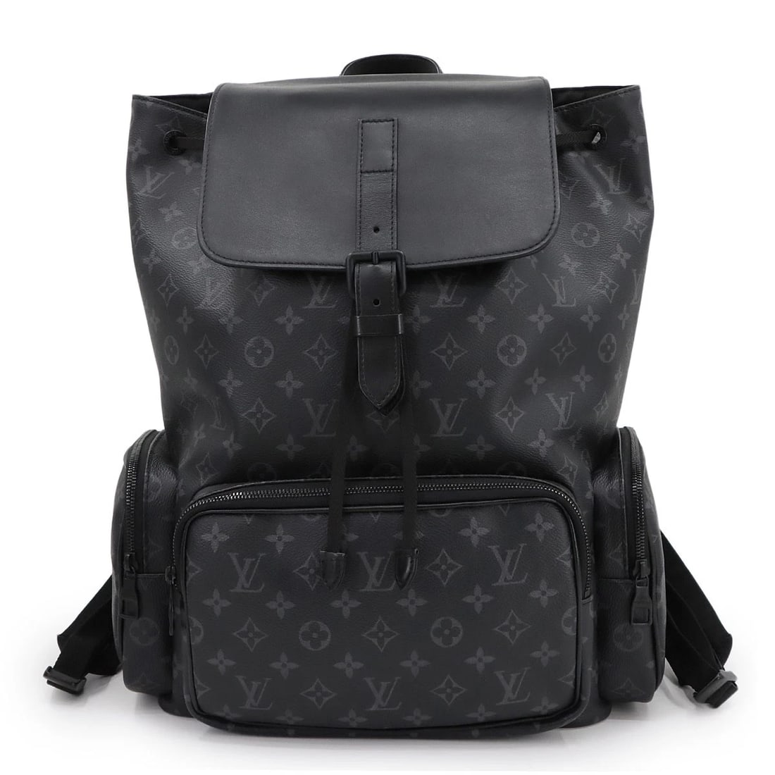 LOUIS VUITTON MONOGRAM ECLIPSE TRIO BACK PACK (1 of 5)