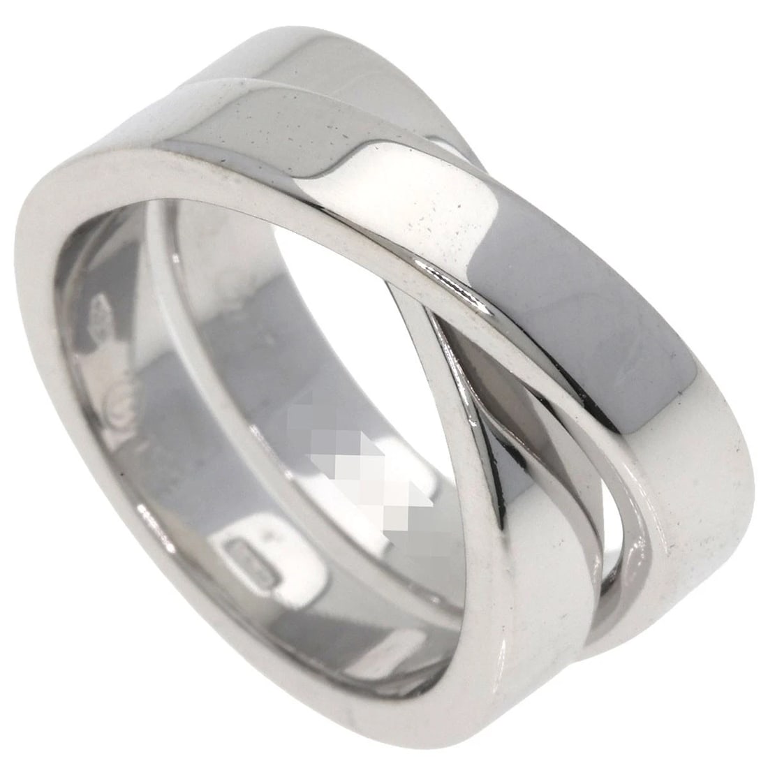 CARTIER PARIS RING RING K18 WHITE GOLD: CARTIER Paris ring Ring K18 White Gold Brand: CARTIER Type: Ring Material: K18 White Gold, Color: Silver Size: 5.25(US) Accessories: None Accessories Notice: When purchasing pre-owned good