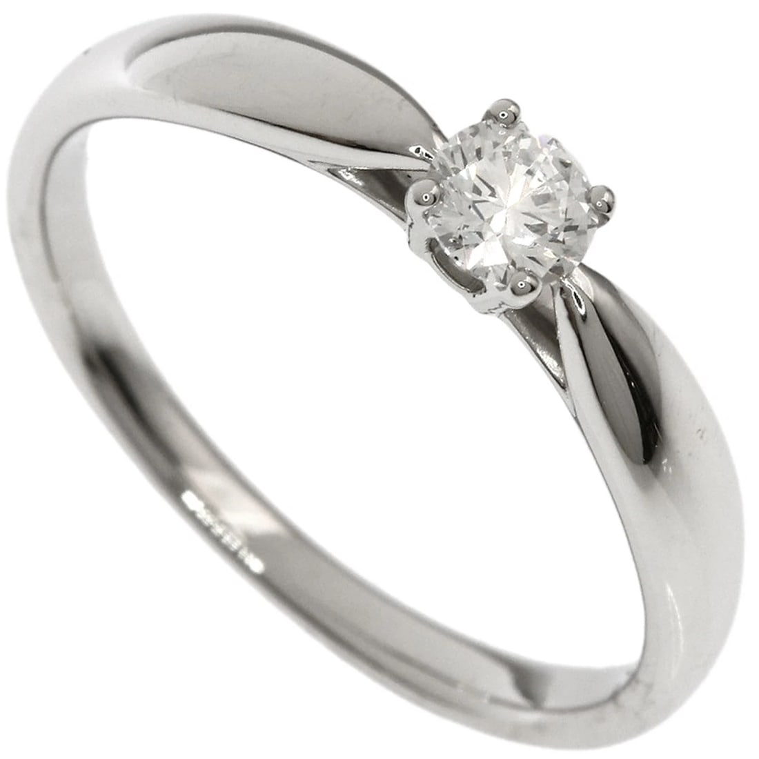 TIFFANY&CO. HARMONY 1P DIAMOND RING: TIFFANY&Co. Harmony 1P Diamond Ring Brand: TIFFANY&Co. Type: Ring Material: Platinum PT950, Main Stone/Creation Natural Color: Silver Size: 6(US) Accessories: None Accessories Notice: When